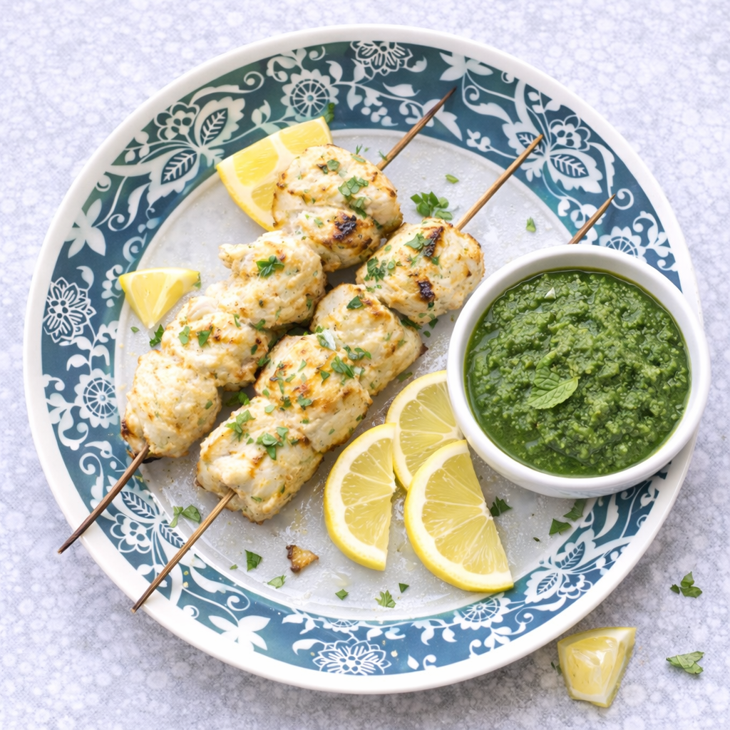 Paneer Afghani Kebab